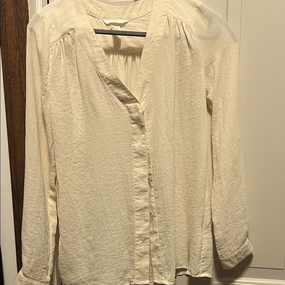 H&M Cream Blouse for Women
